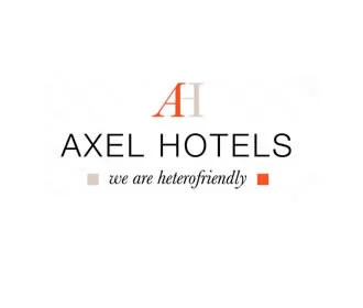 Axel Hotels logo – boutique hotels and lifestyle stays