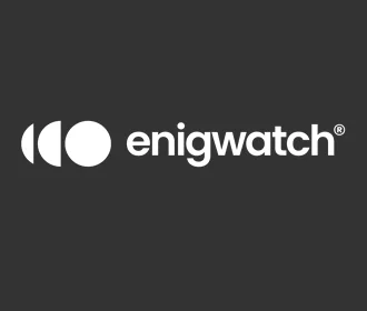 Enigwatch logo – premium watch winders and storage solutions for timepieces