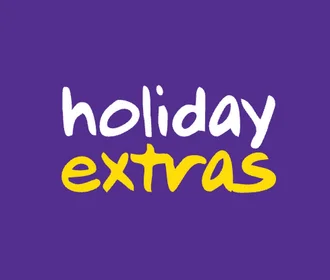 Holiday Extras logo – airport transfers from UK airports
