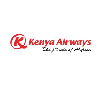 Kenya Airways logo – international flights and routes