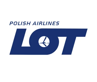 LOT logo – Polish airlines and international flights