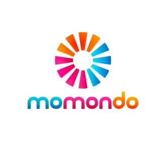 Momondo logo – flight search and travel comparison