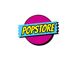 POPSTORE logo – designer fashion and limited edition drops