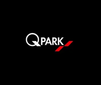 Q-Park logo – secure city and airport parking