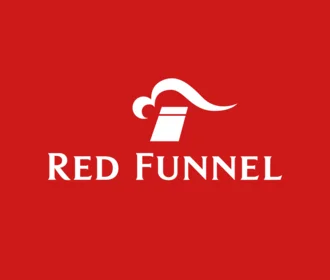 Red Funnel logo – ferry crossings to the Isle of Wight