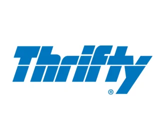 Thrifty logo – car hire services in the UK and abroad